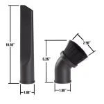 RIDGID 1-7/8 in. Dusting Brush and Crevice Tool Vacuum Attachment Kit thumbnail 6