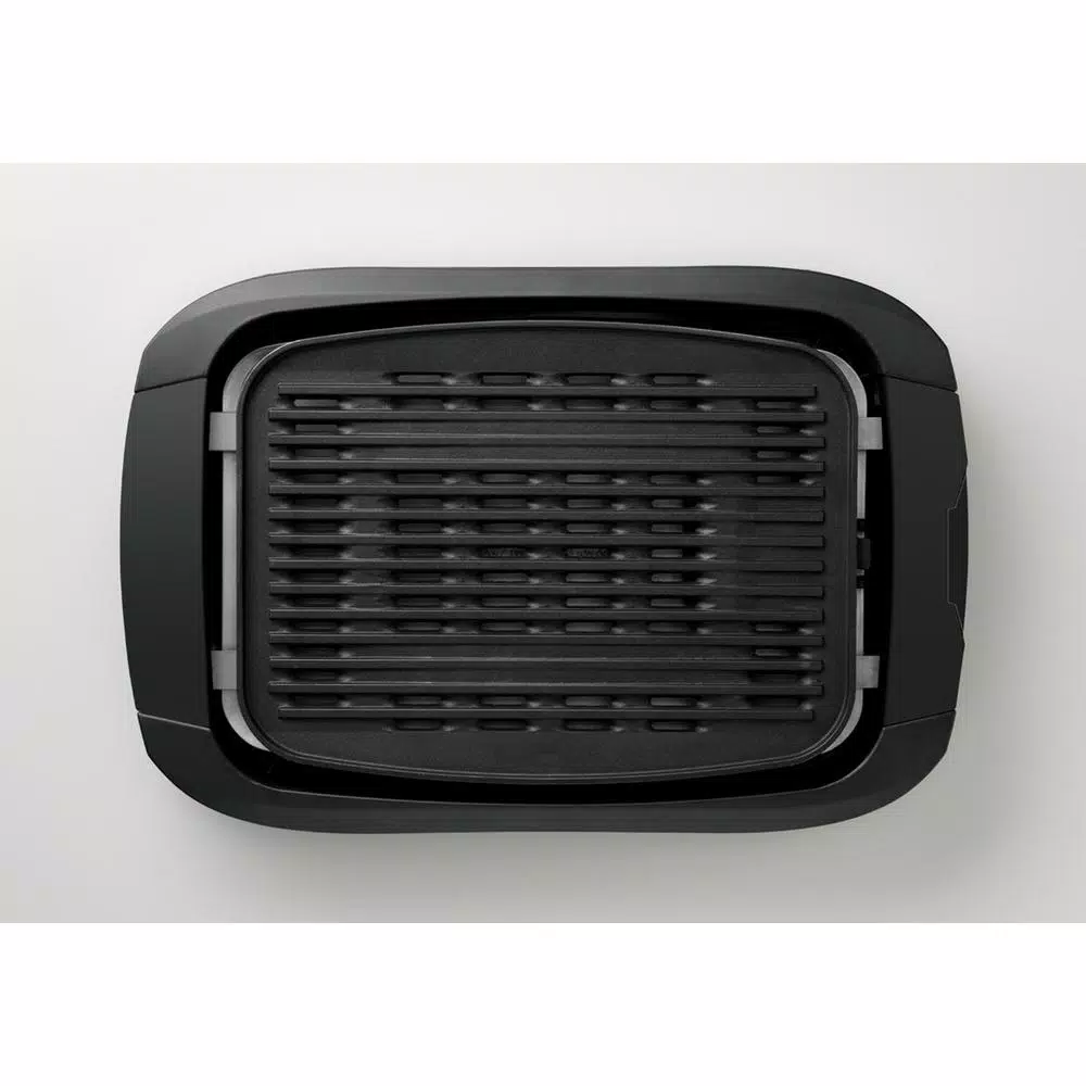 Zojirushi Black Stainless Steel Indoor Electric Grill, 1500W, 165 sq. in. Cooking Surface