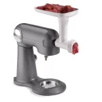 Cuisinart Meat Grinder Attachment for 5.5 qt. Precision Master Stand Mixers, Stainless Steel thumbnail 1