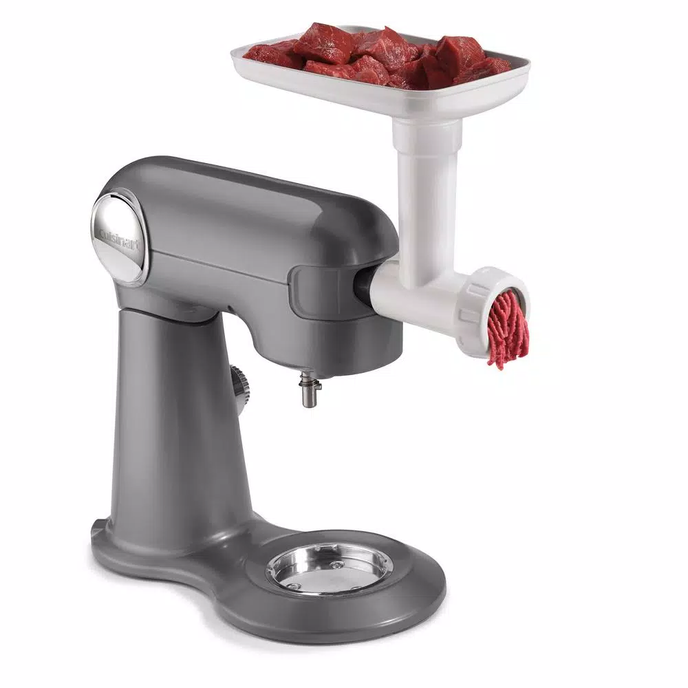 Cuisinart Meat Grinder Attachment for 5.5 qt. Precision Master Stand Mixers, Stainless Steel