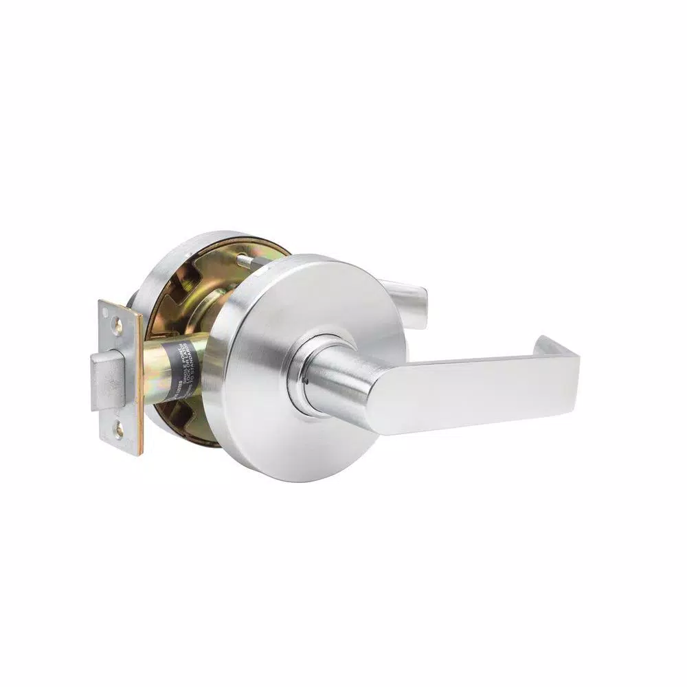 Taco DL-LHV Grade 1 Commercial Passage Lever, Brushed Chrome, ADA Compliant