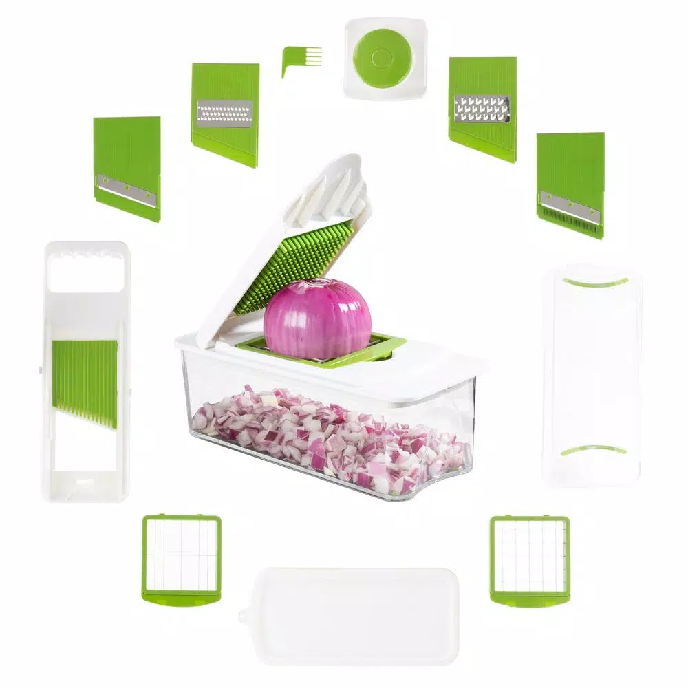 Classic Cuisine 7-in-1 Chopper Mandoline Slicer with Storage Base