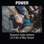 Makita 12V MAX CXT Cordless 3/8 in. and 1/4 in. Sq. Drive Ratchet Kit with 2.0 Ah Battery and Charger thumbnail 9