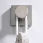 KRAUS Ventus Bathroom Robe and Towel Hook, Brushed Nickel thumbnail 9