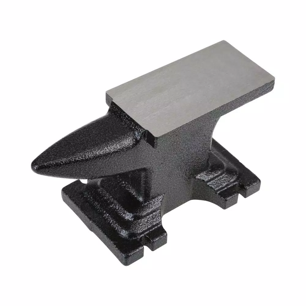OLYMPIA 9 lb. Cast Iron Hobby Anvil for Metal Forming
