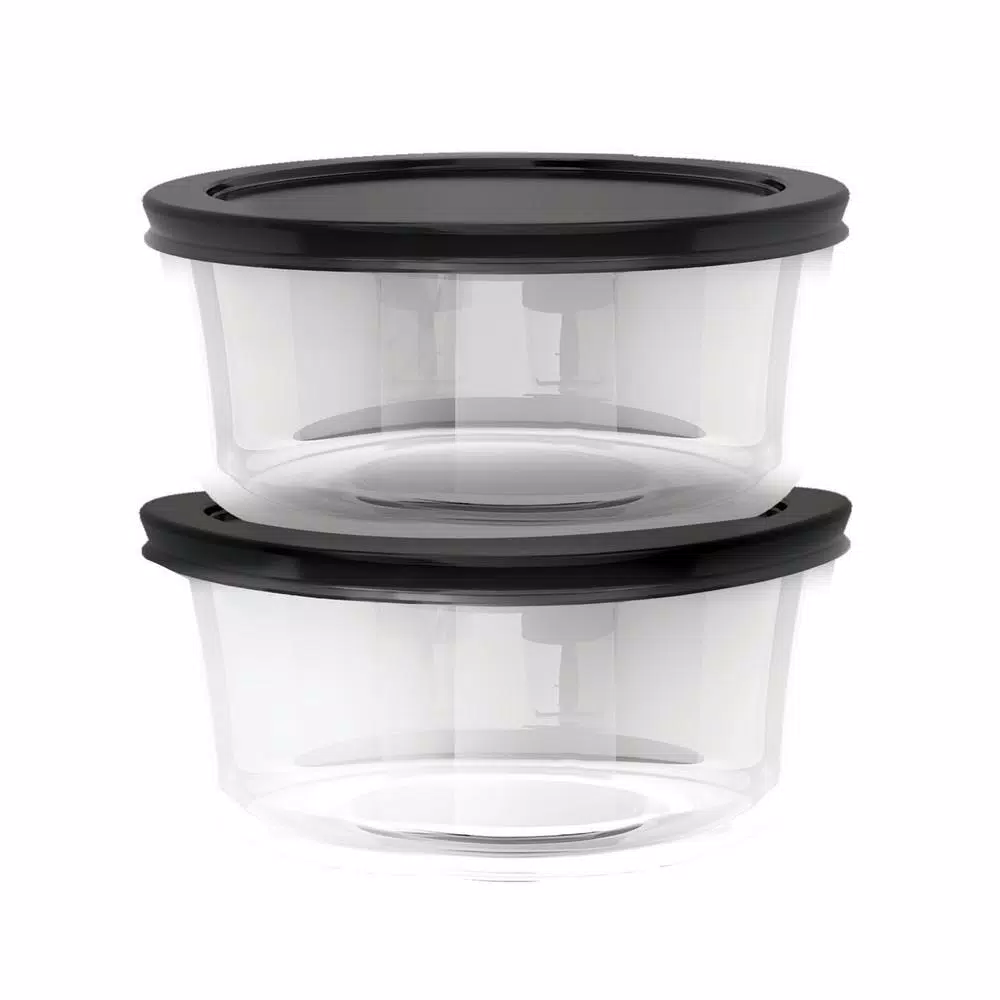 Black+Decker 2-Speed Food Chopper with Two 4-Cup Glass Bowls