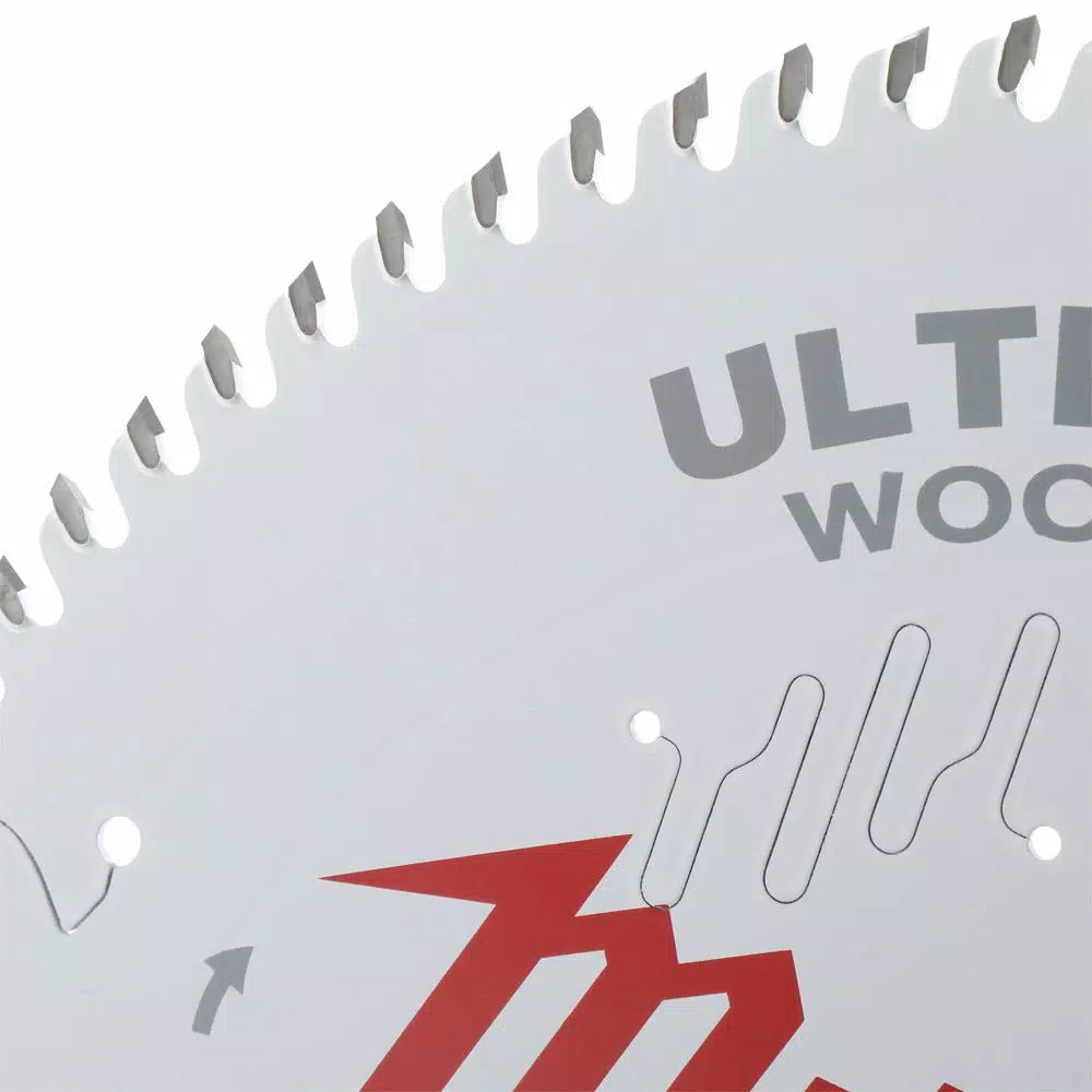 Milwaukee 10 in. 80-Tooth Ultra Fine Finish Circular Saw Blade