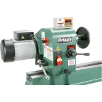 Grizzly Industrial 16 in. x 46 in. Wood Lathe with 2 HP Motor and Digital DRO Spindle Tachometer thumbnail 3