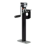 CURT Bracket-Mount Swivel Trailer Jack with Side Handle, 2,000 lbs. Capacity, 15 in. Travel thumbnail 3