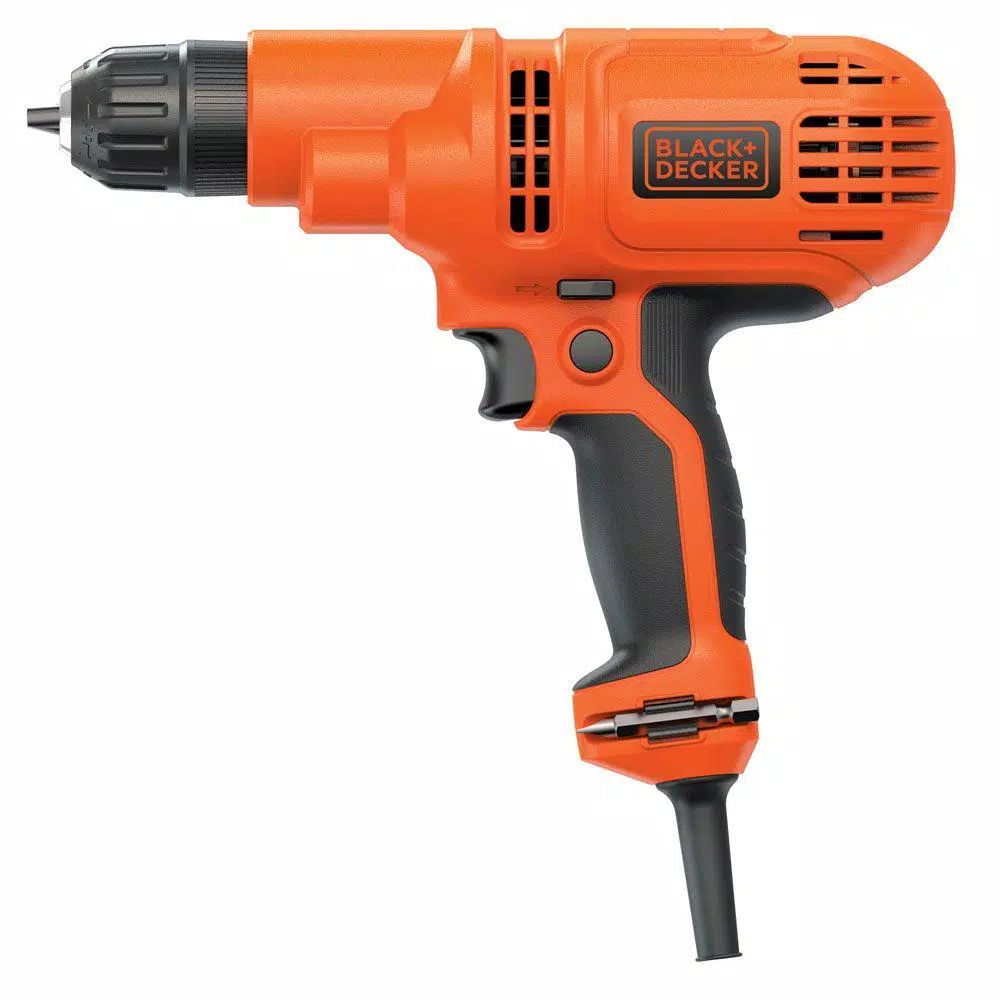 BLACK+DECKER DR260C 5.2 Amp 3/8 in. Corded Drill/Driver with Variable Speed