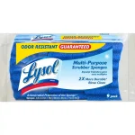 Lysol Quickie Multi-Purpose Odor Resistant Scrubber Sponges, 9-Pack thumbnail 1