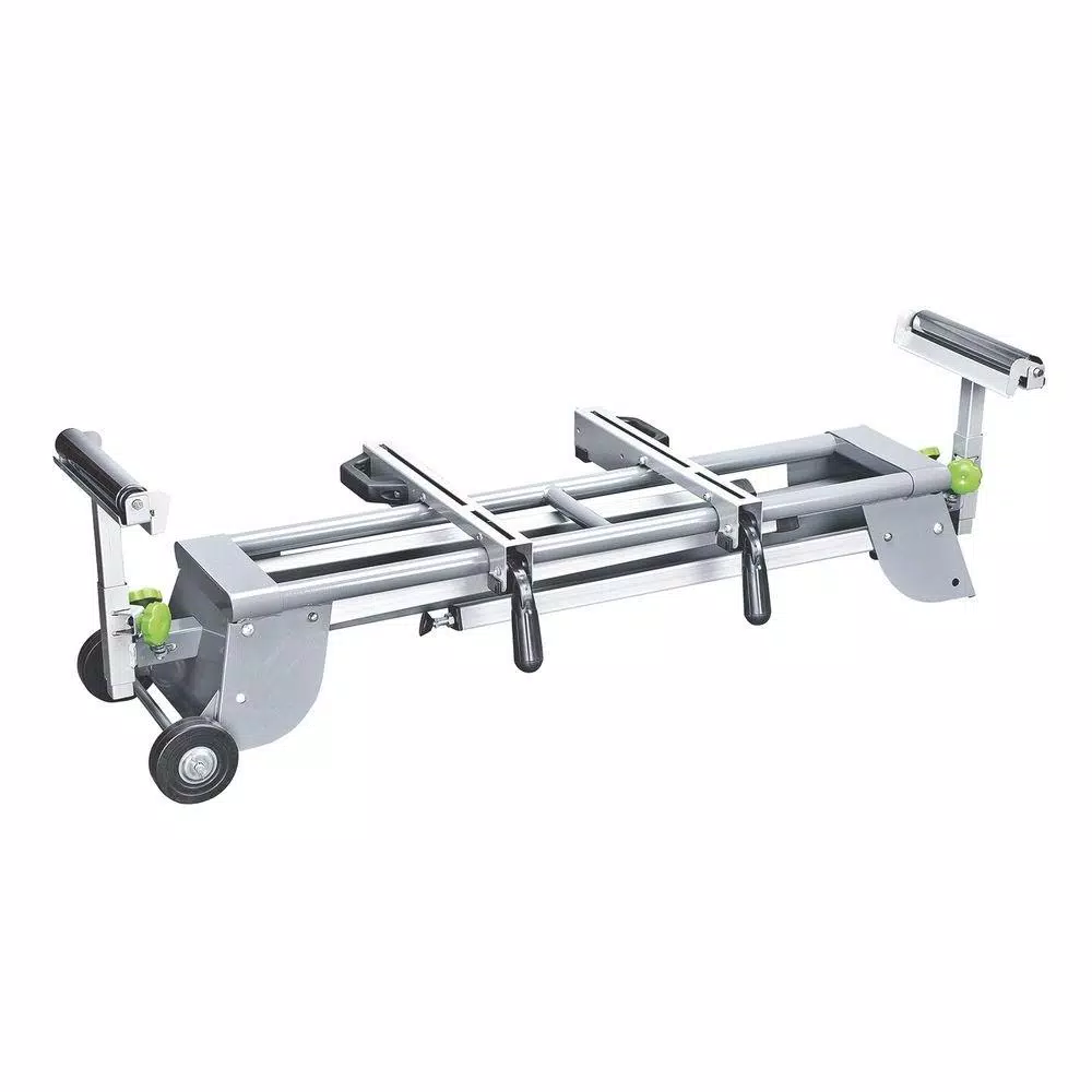 Genesis Heavy-Duty Folding Miter Saw Stand with Wheels and All-Steel Construction
