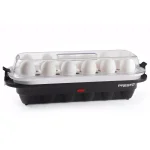 Presto 12-Egg Easy Store Electric Egg Cooker with Poaching Tray, Black thumbnail 2