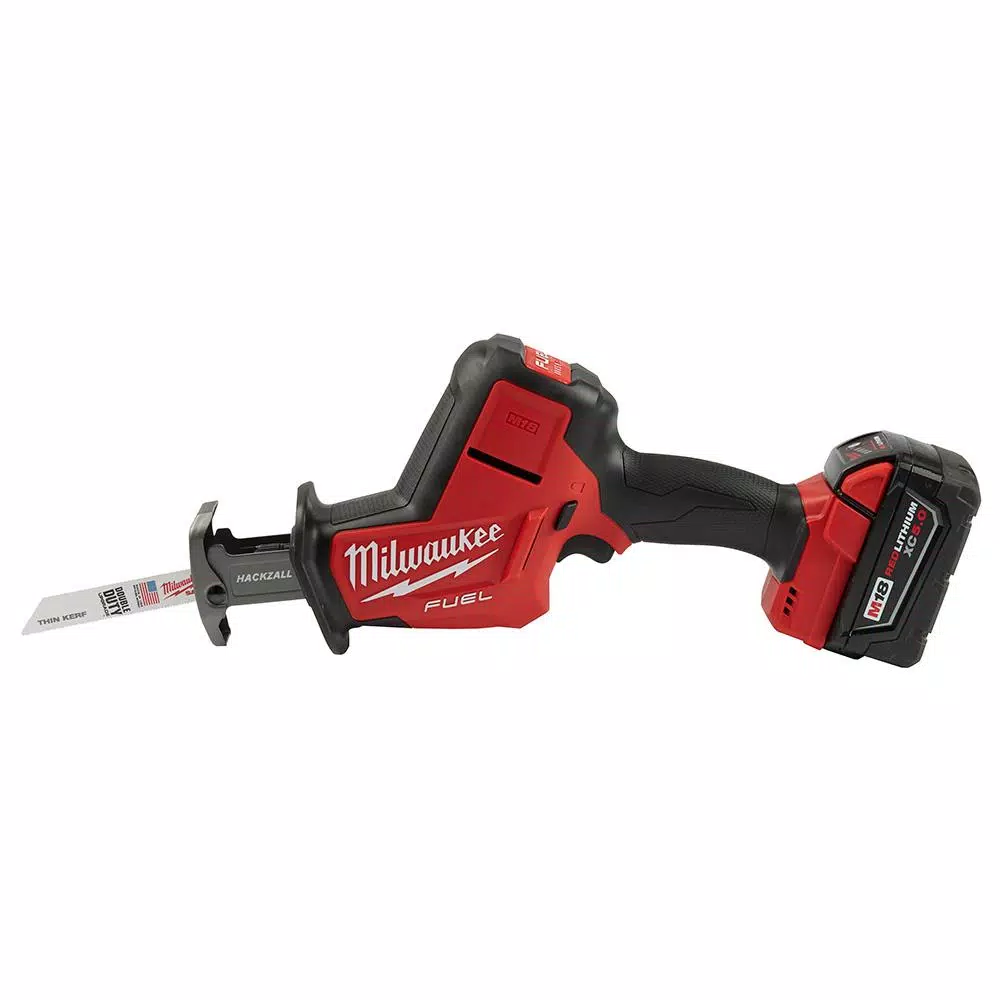 Milwaukee M18 FUEL 18V Brushless Cordless HACKZALL Reciprocating Saw Kit with 5.0 Ah Battery & Charger