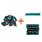 Makita 18V LXT Sub-Compact Brushless Impact Driver Kit with ImpactXPS Socket and Bit Sets thumbnail 1