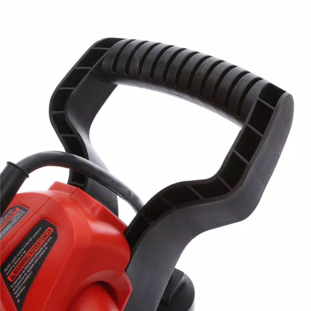 BLACK+DECKER 12-Amp Corded Electric 3-in-1 Handheld Leaf Blower, Vacuum, and Mulcher, 230 MPH, 385 CFM
