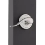 Kwikset Signature Series Chelsea Satin Nickel Left-Handed Tustin Door Lever thumbnail 3