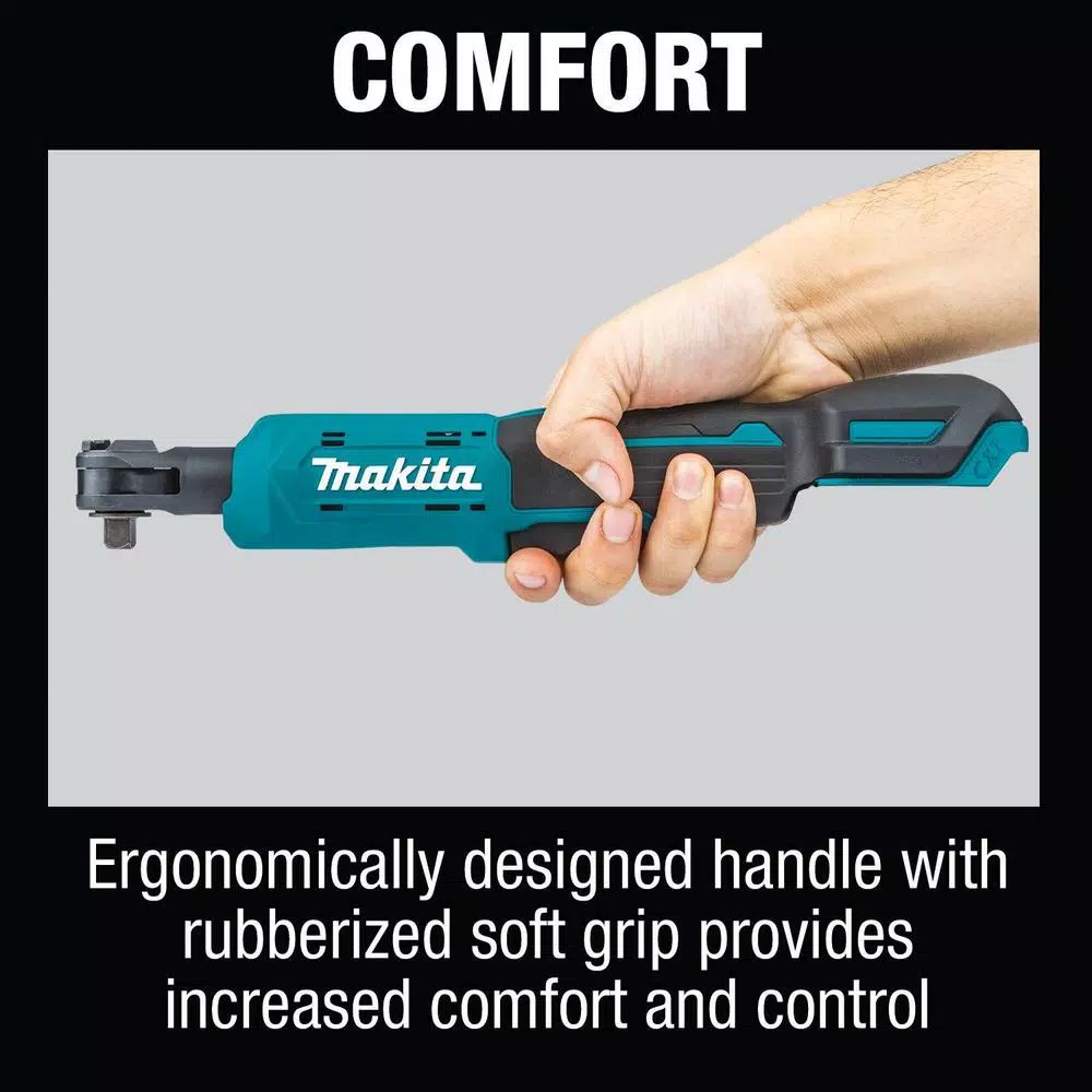 Makita 12V MAX CXT Cordless Ratchet Kit with 3/8 in. and 1/4 in. Anvils and 4.0 Ah Battery