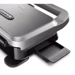 DeLonghi De'Longhi Livenza Compact 3-in-1 Indoor Grill, Sandwich Maker & Waffle Maker, 50 sq. in., Stainless Steel thumbnail 5