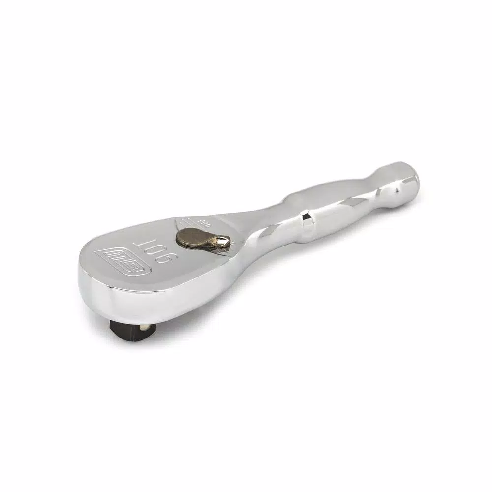GEARWRENCH 3/8 in. Drive 90-Tooth 4-3/4 in. Stubby Teardrop Ratchet