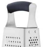 BergHOFF Essentials 4-Sided Stainless Steel Grater with Top Handle thumbnail 2