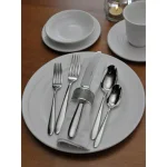 Oneida Mascagni II 18/0 Stainless Steel Serving Spoons, Silver (Set of 12) thumbnail 4