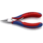 KNIPEX 4-1/2 in. Electronics Pliers with Round Tips and Comfort Grip thumbnail 1