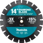 Makita 14 in. 76cc 4-Stroke Gas Power Cutter with Bonus 14 in. Segmented Rim Diamond Blade thumbnail 7