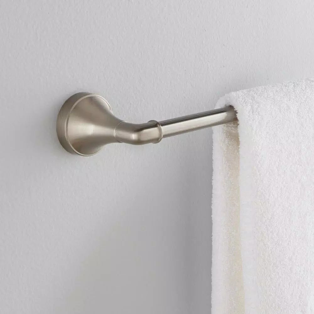 Delta Phoebe 24 in. Single Towel Bar in Brushed Nickel
