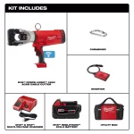 Milwaukee M18 FORCE LOGIC 1590 ACSR Cordless Cable Cutter Kit with 5.0 Ah Battery and Charger thumbnail 2