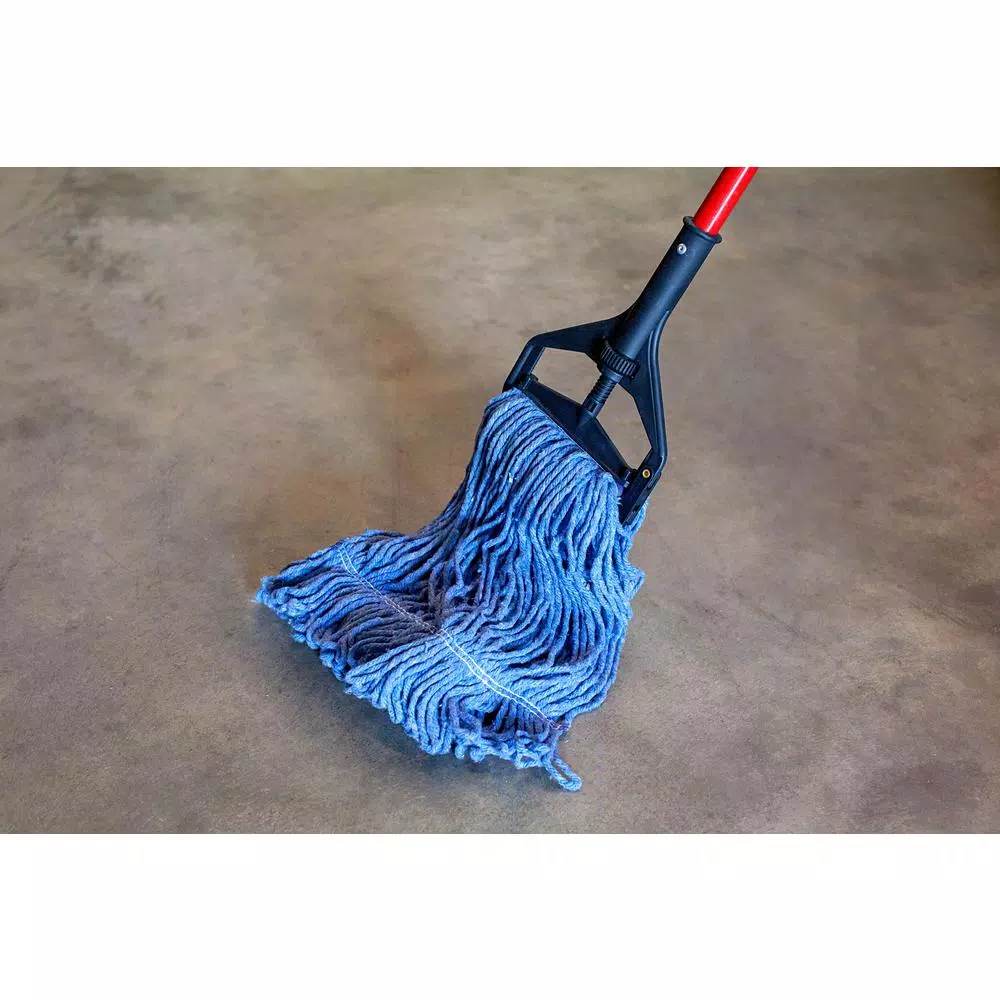 KLEEN HANDLER Heavy-Duty Commercial Universal Mop Head Refill, 4-Ply Blend, Pack of 6