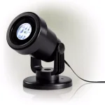 Alpine Corporation Christmas Rotating Snowflake LED Projector, Cool White Lights thumbnail 12