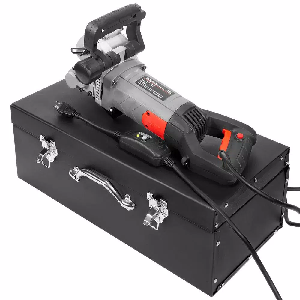 XtremepowerUS 5-1/4 in. 110V Electric Wall Chaser Slotter with Infrared Beam and Water Pump