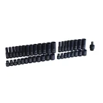 GearWrench 44-Piece 3/8 in. Drive SAE/Metric Deep Impact Socket Set thumbnail 3