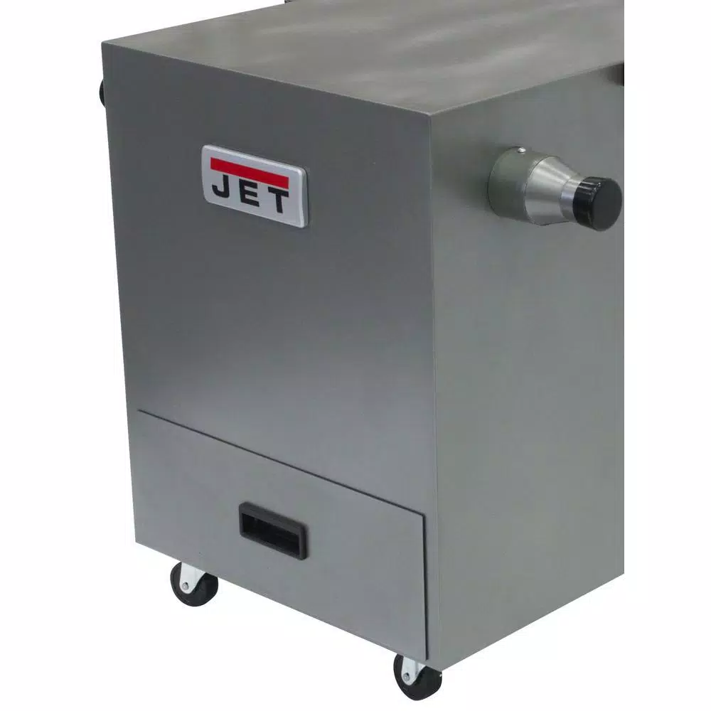 JET JDC-500 1.5 HP 490 CFM 4 in. Metal Dust Collector, 115/230-Volt