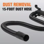 WEN 5 Amp Corded Variable Speed Drywall Sander with 15 ft. Dust Hose thumbnail 7