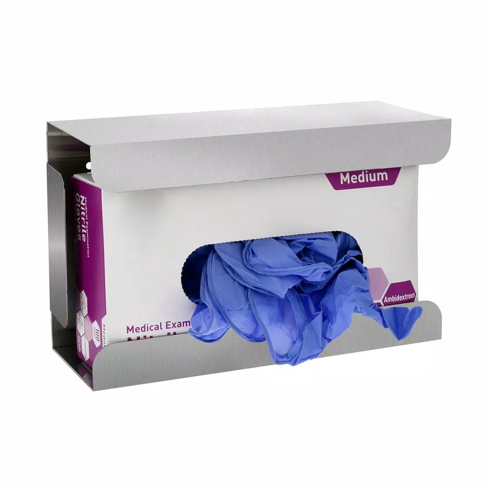 Alpine Industries Stainless Steel Single Capacity Glove Box Dispenser