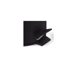 Innovaze New York Style Round Black Metal Step-On Trash Can Set - 12L & 3L Capacity thumbnail 3