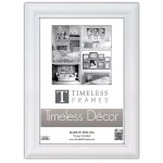 Timeless Frames Boca 18 x 24 in. White Picture Frame with UV Glass thumbnail 1
