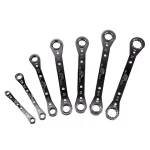 Klein Tools 7-Piece Ratcheting Box Wrench Set, SAE, Carbon Steel thumbnail 5