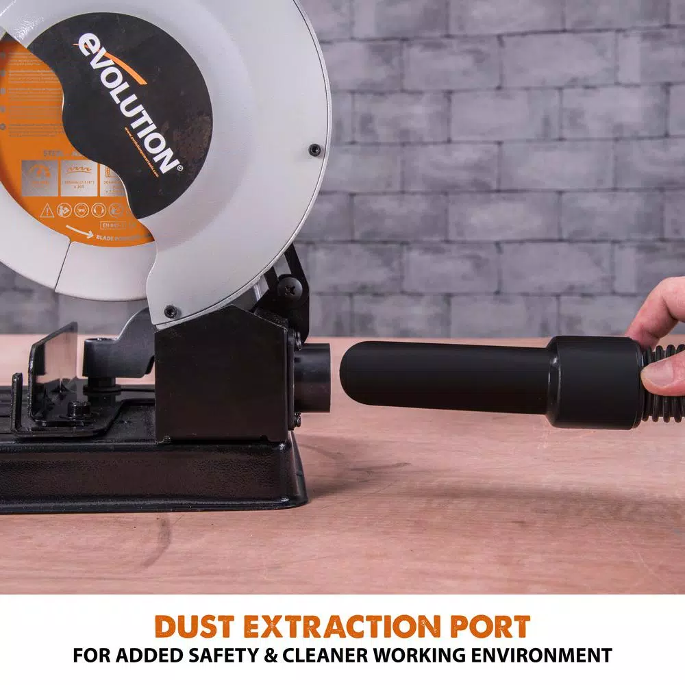 Evolution Power Tools Evolution RAGE4 7-1/4 in. Multi-Material 10 Amp Corded Chop Saw