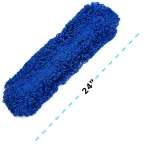 Alpine Industries 24 in. Microfiber Wet/Dry Dust Mop Set with 60 in. Telescopic Handle thumbnail 6