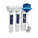 EcoPure Under Sink Water Purifier System with 3-Stage Carbon Block Filtration and Chrome Faucet thumbnail 1