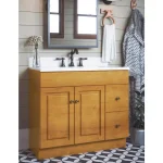 Design House Dalton Solid Oak Hand Towel Ring - Honey Oak thumbnail 5