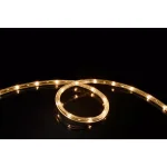 DEERPORT DECOR 16 ft. Soft White LED Rope Light 360° Directional Shine, Indoor/Outdoor Decoration (2-Pack) thumbnail 1