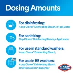 Clorox Disinfecting Bleach Regular Concentrated Liquid, 121 oz (Pack of 3) thumbnail 3