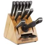 Calphalon Katana 14-Piece Damascus-Style Cutlery Knife and Block Set thumbnail 1
