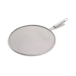 ExcelSteel 13 in. Stainless Steel Fine Mesh Splatter Screen with Solid Stay-Cool Handle thumbnail 1