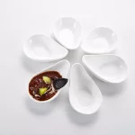 MALACASA 4.5 in. White Ceramic Ramekins Set of 6, Porcelain Souffle Dishes for Creme Brulee and Dipping Sauces thumbnail 3