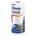 Kleenex Premiere Kitchen Roll Towels, White, 24 Rolls (70 Sheets per Roll) thumbnail 1